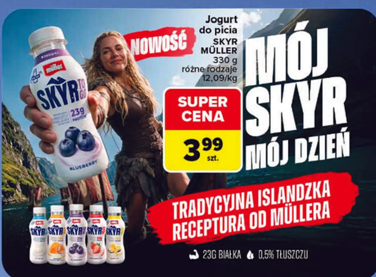 Jogurt do picia SKYR Müller