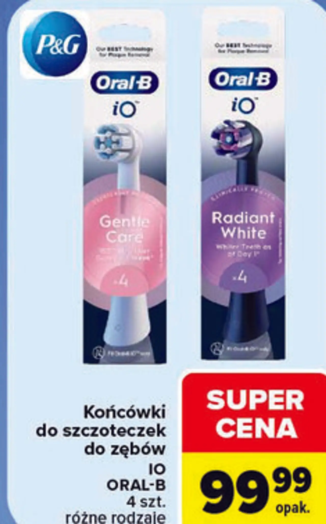Końcówki do szczoteczek do zębów Oral-B iO