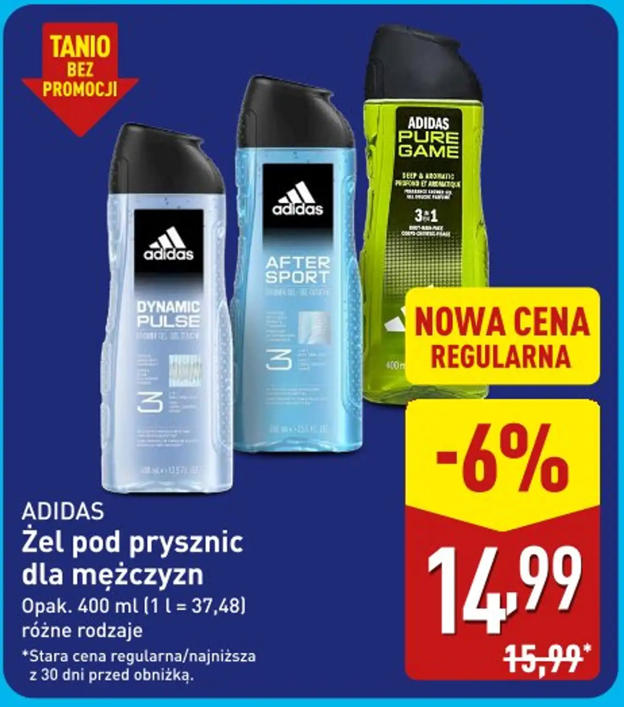 Adidas Żel pod prysznic dla mężczyzn
