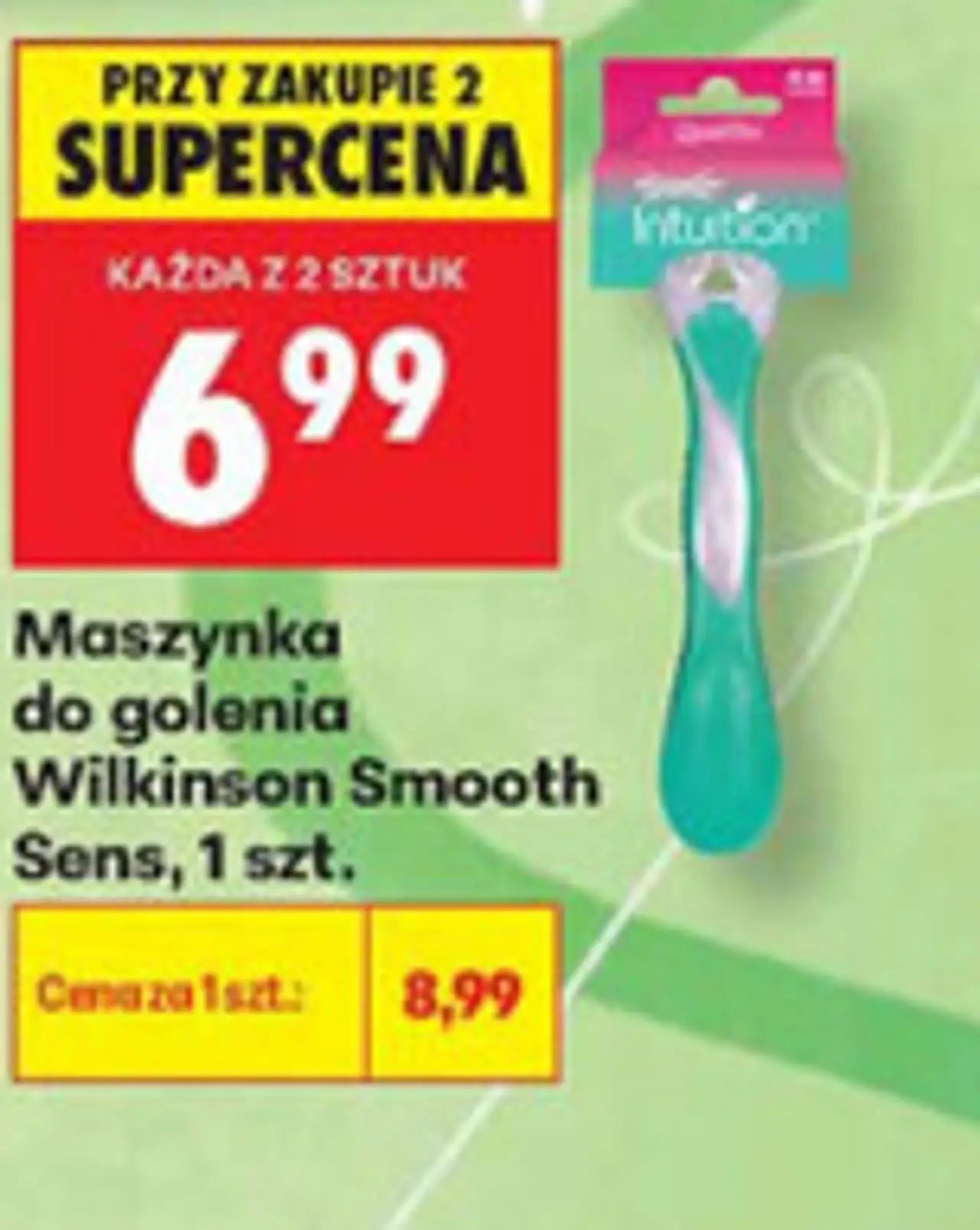 Maszynka do golenia Wilkinson Intuition Smooth Sens