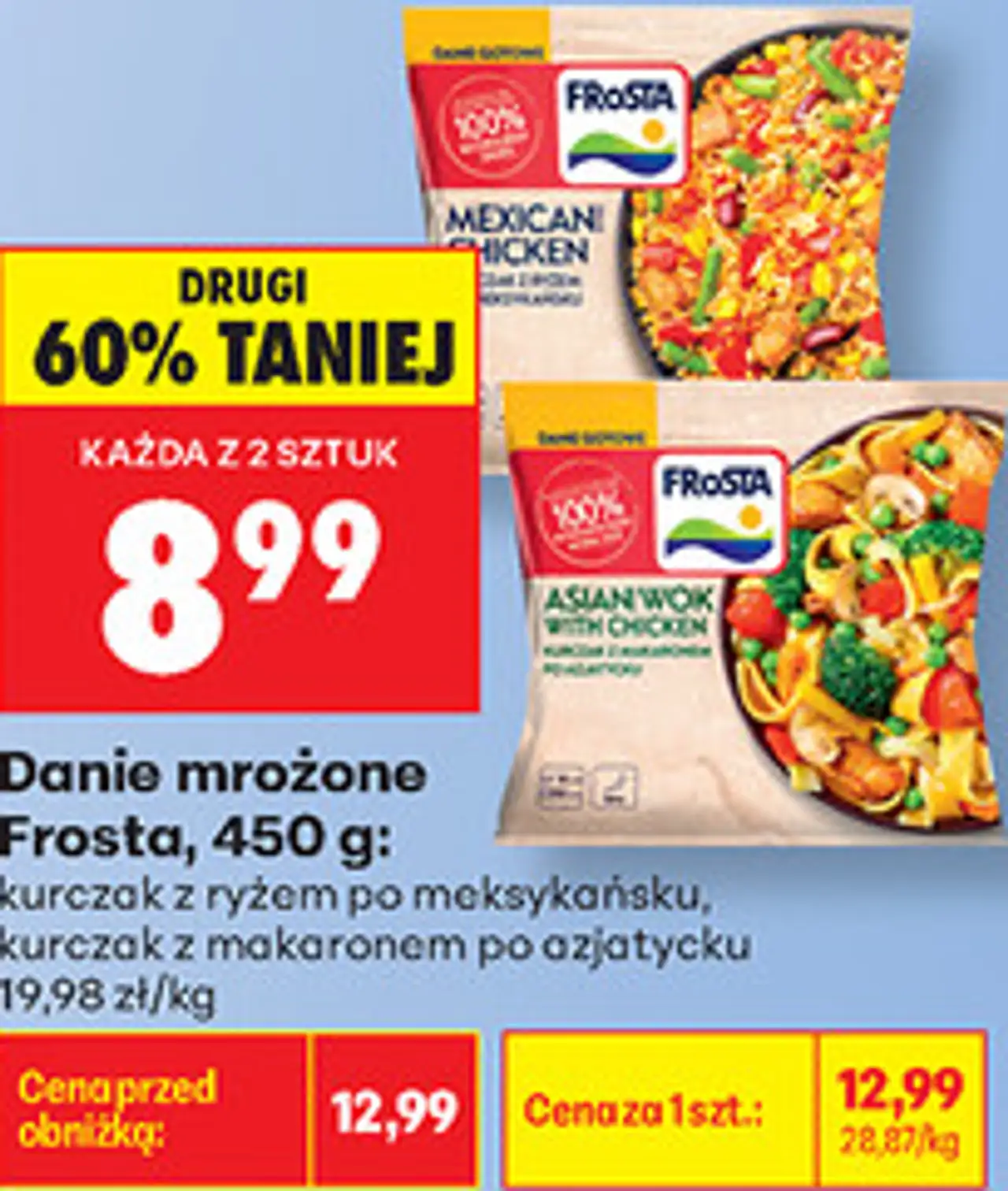 Frosta Danie mrożone