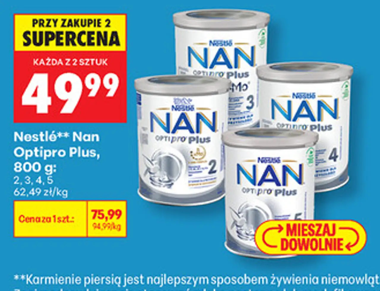 Nestlé Nan Optipro Plus mleko modyfikowane