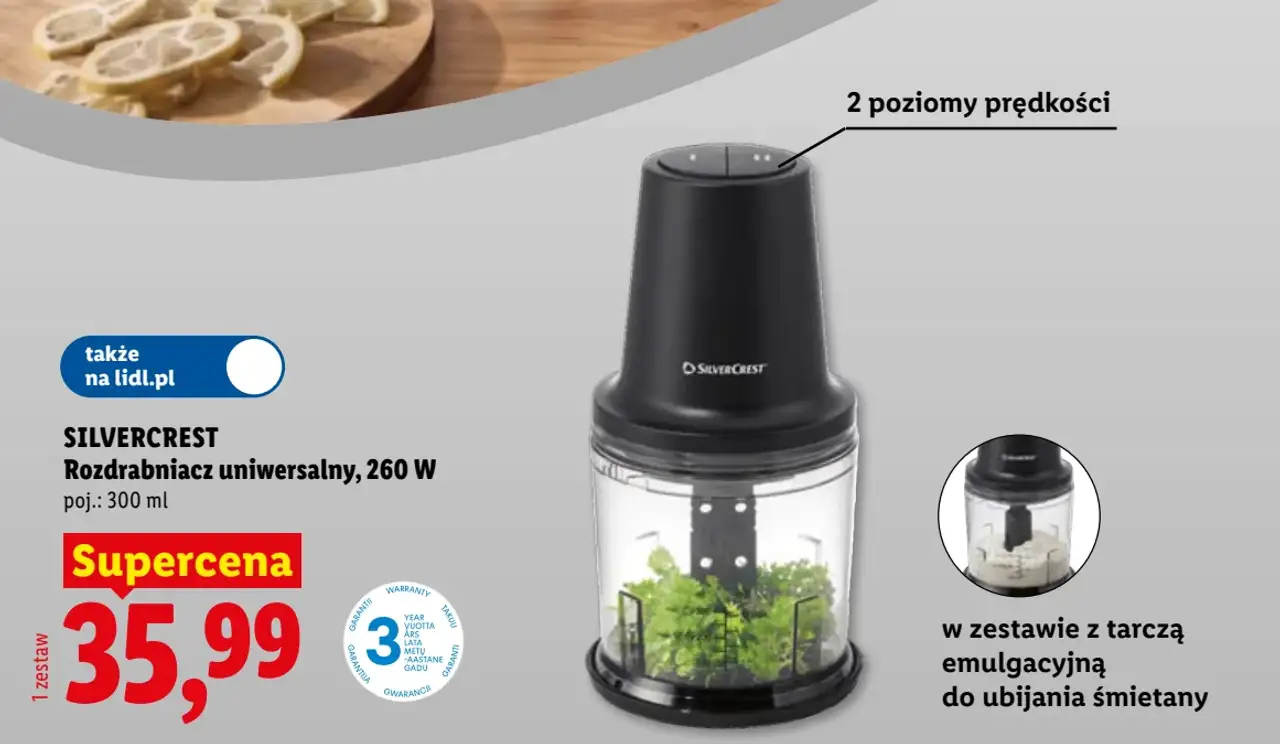 SILVERCREST Rozdrabniacz uniwersalny, 260 W