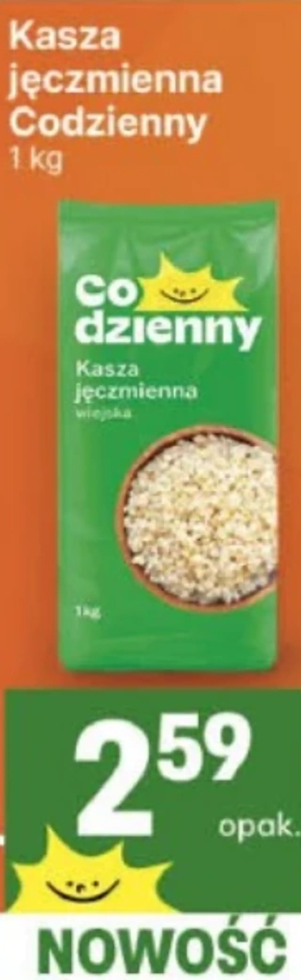 Kasza jęczmienna Codzienny 1 kg