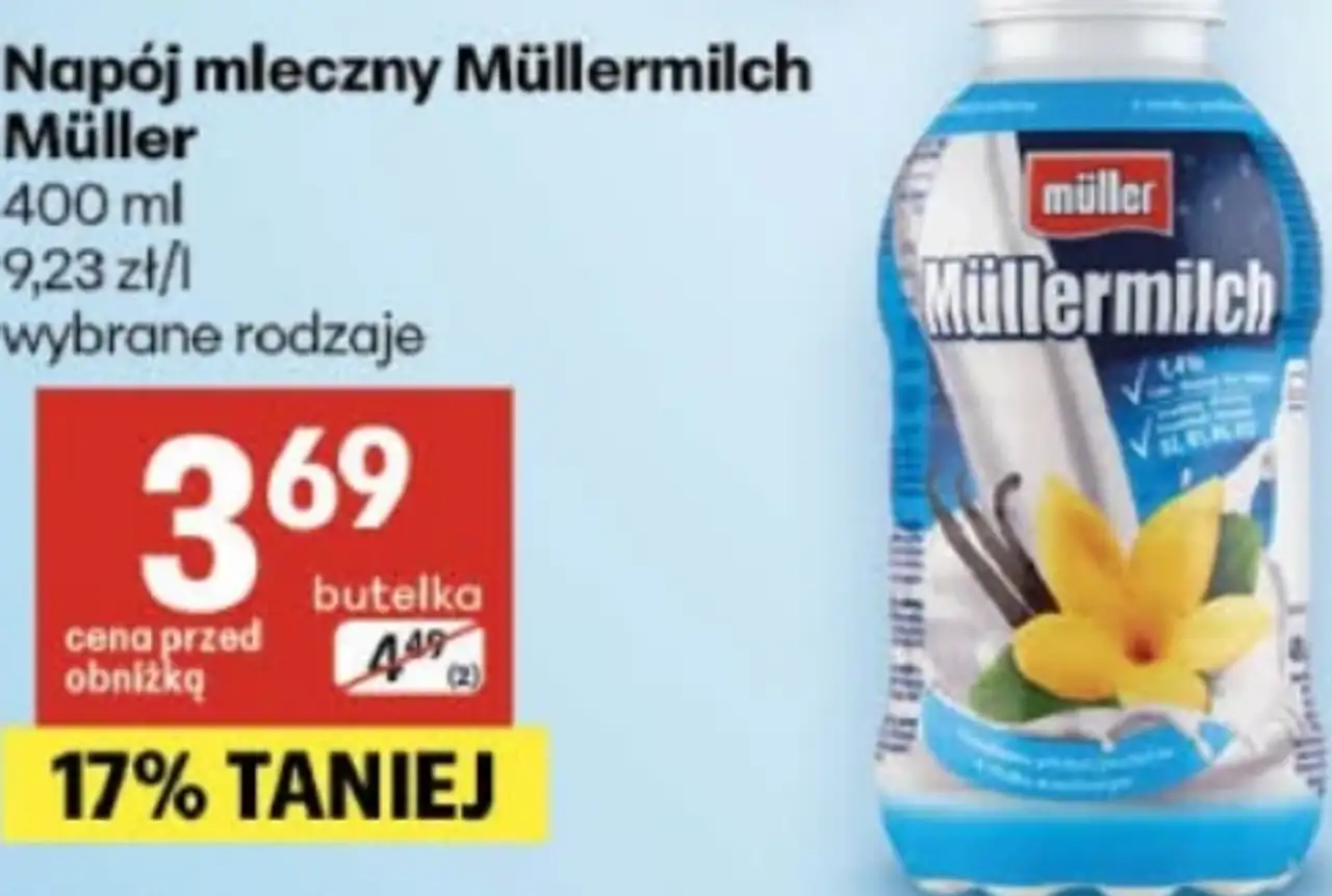 Napój mleczny Müllermilch Müller