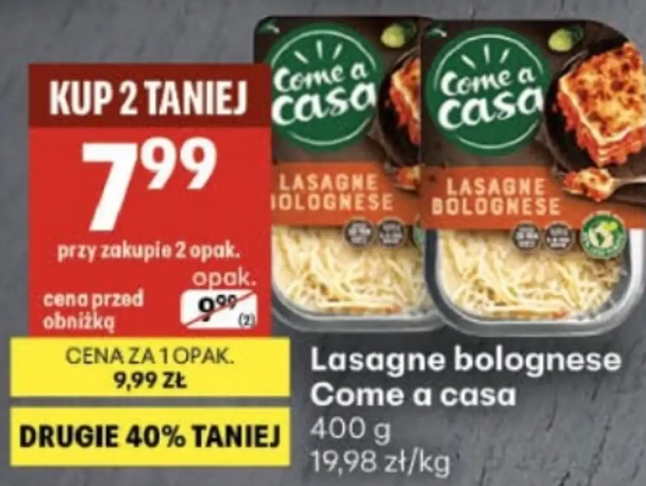 Lasagne bolognese Come a casa