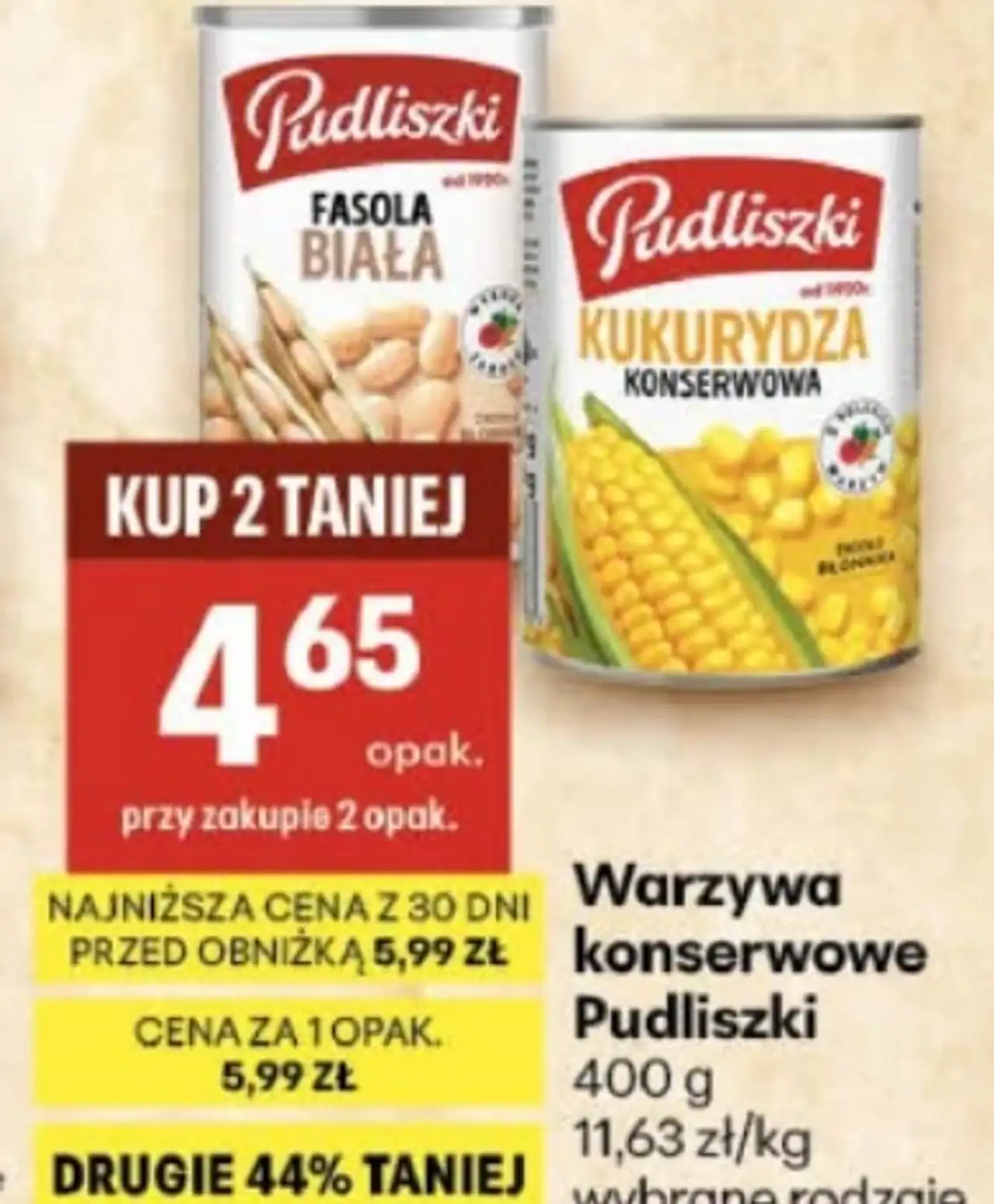 Warzywa konserwowe Pudliszki