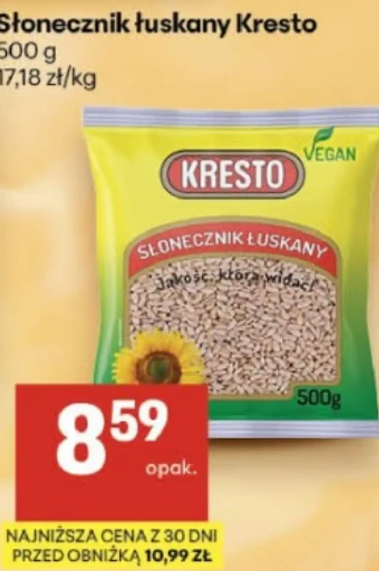 Słonecznik łuskany Kresto