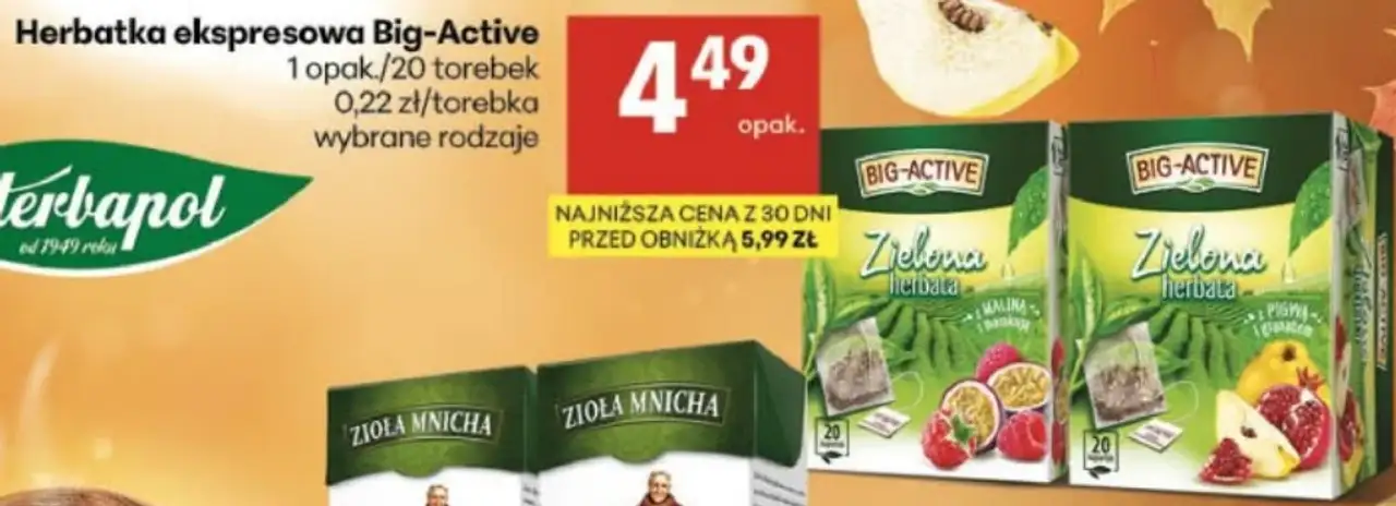 Herbatka ekspresowa Big-Active