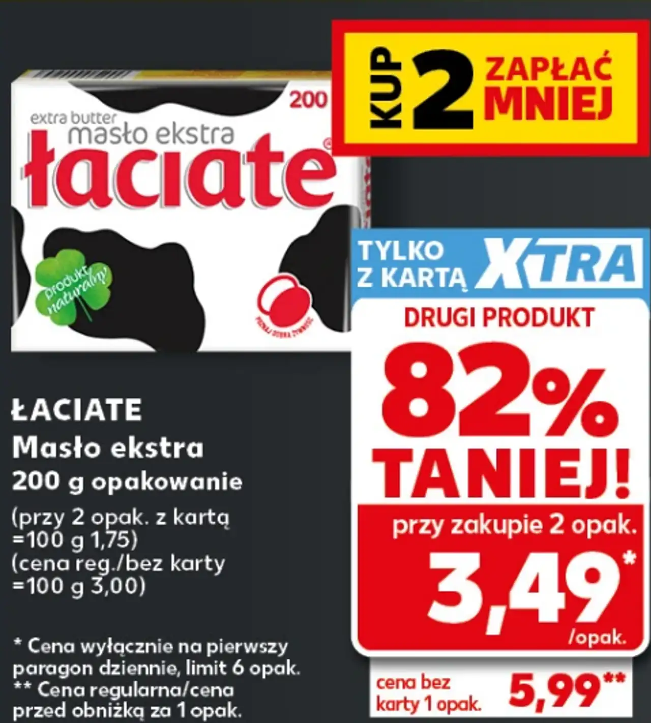 Masło ekstra Łaciate