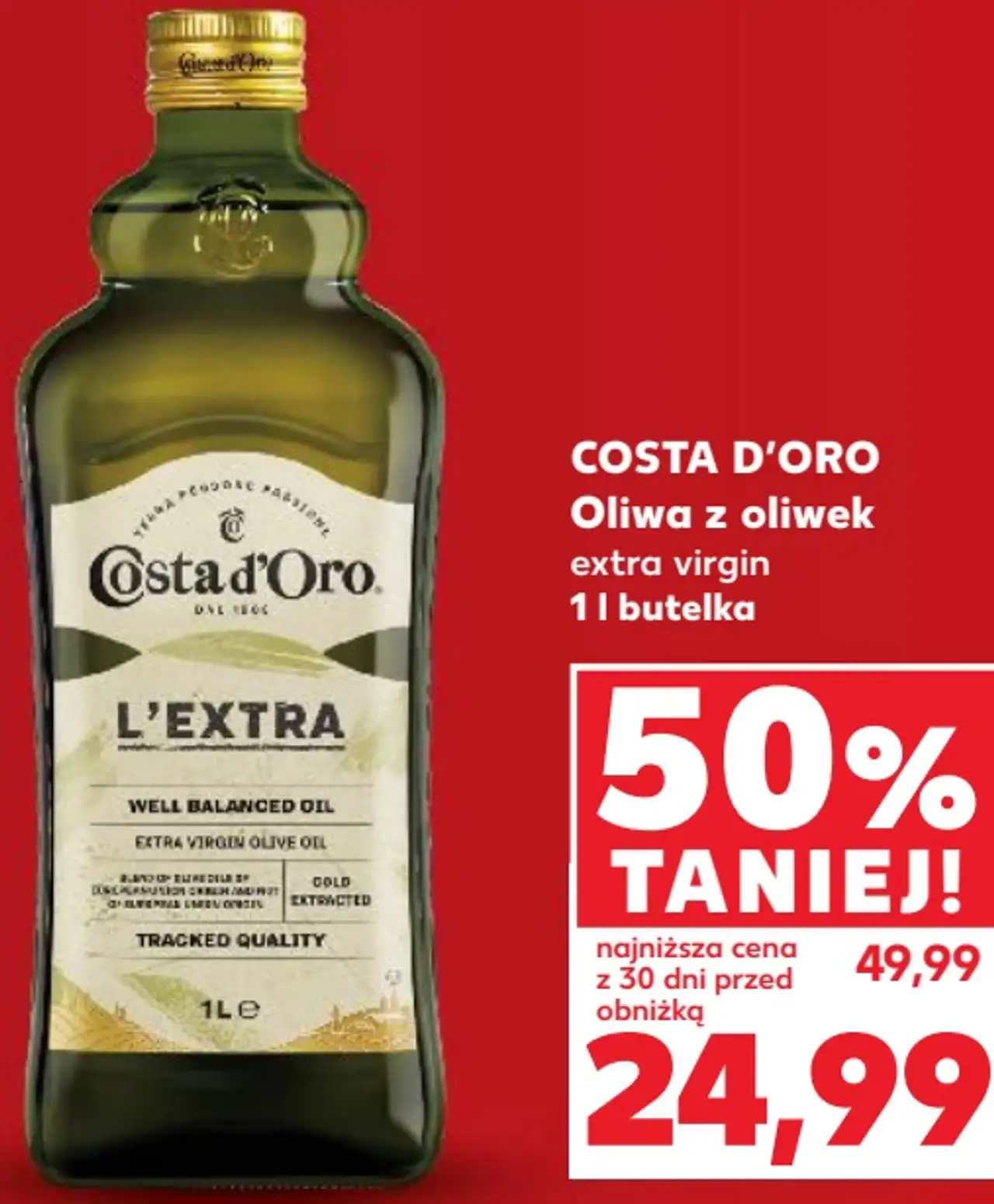 Costa d'Oro Oliwa z oliwek extra virgin