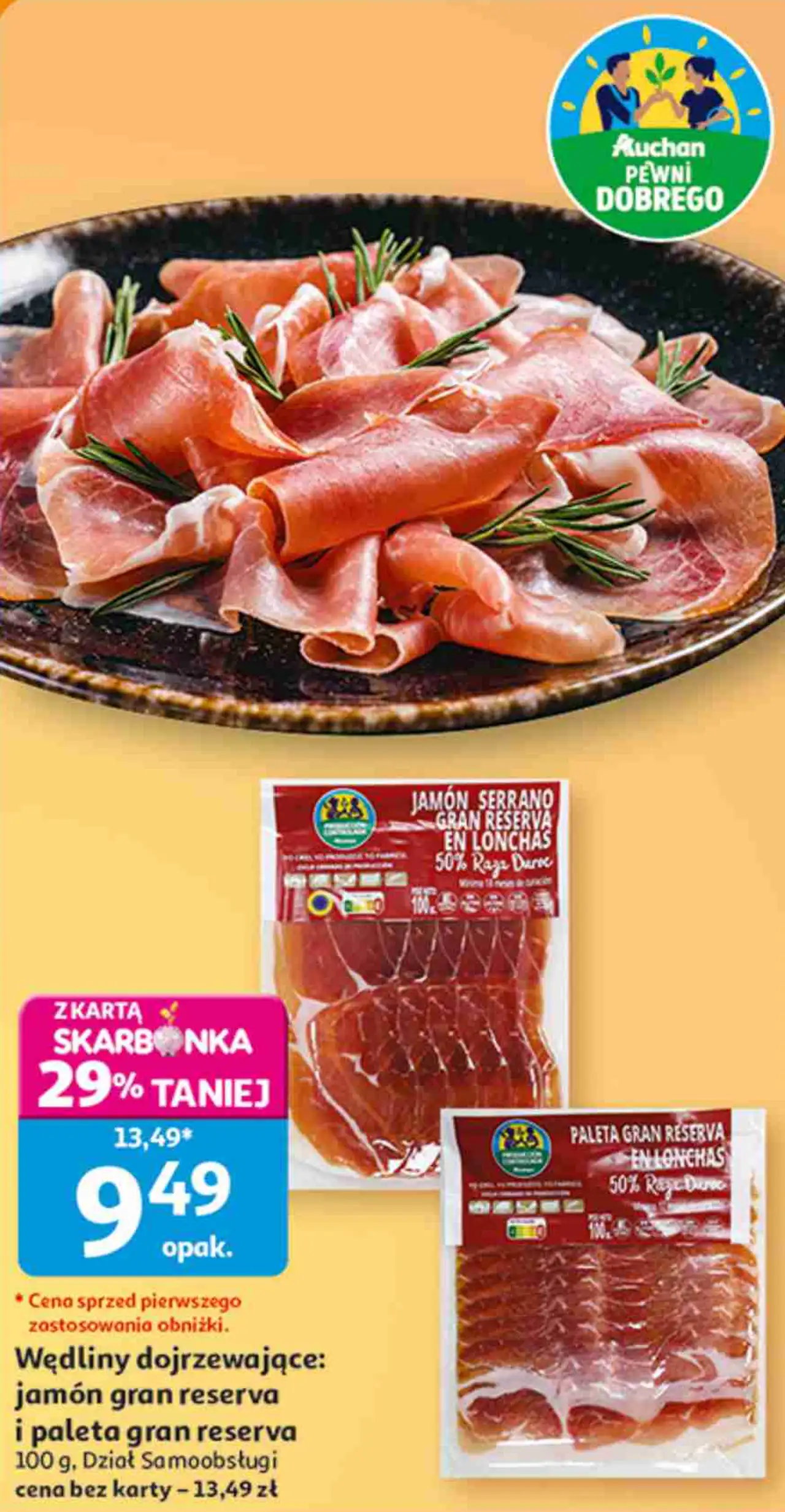 Wędliny dojrzewające: jamón gran reserva i paleta gran reserva