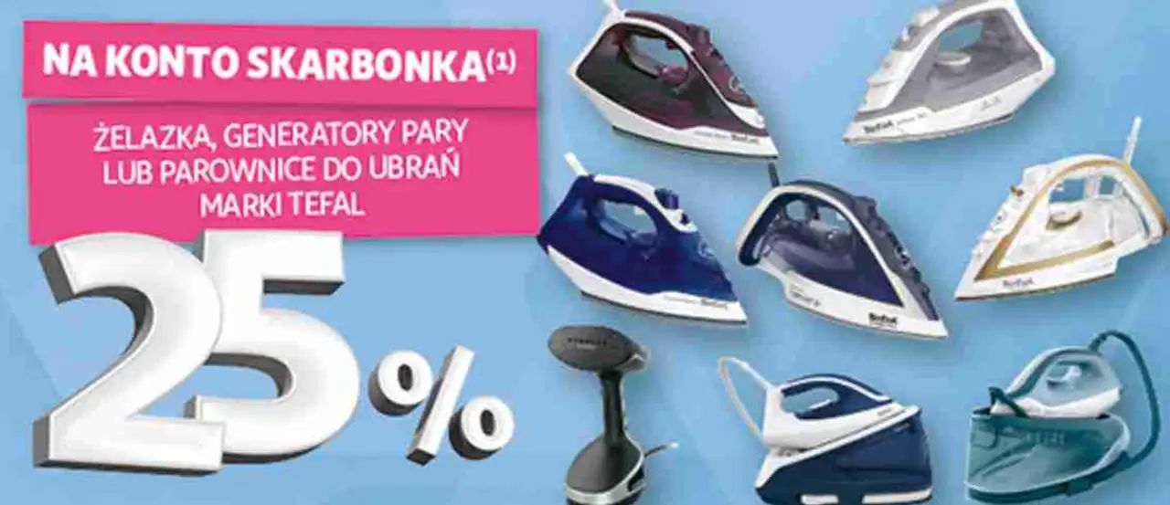 Żelazka, generatory pary lub parownice do ubrań Tefal