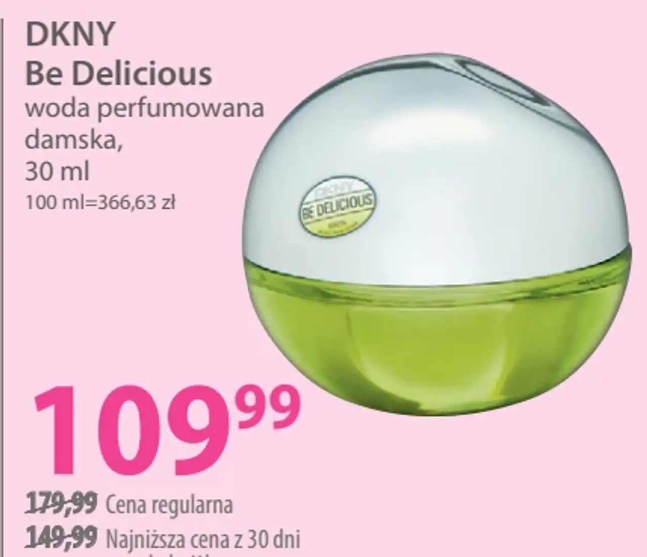 DKNY Be Delicious woda perfumowana damska