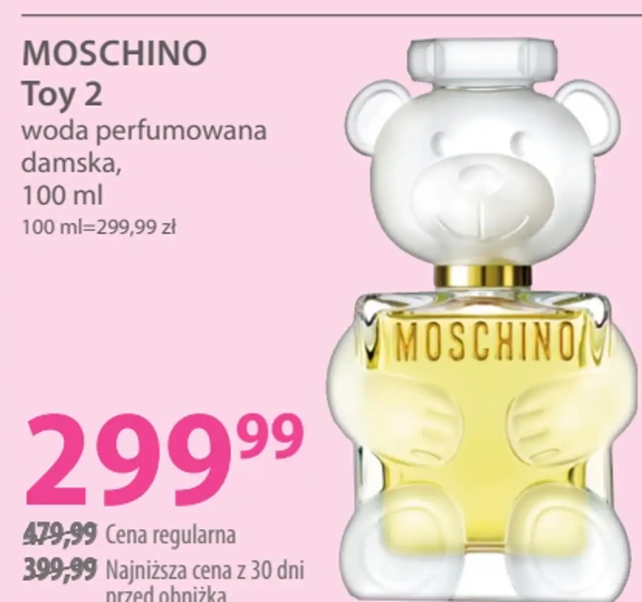 MOSCHINO Toy 2 woda perfumowana damska