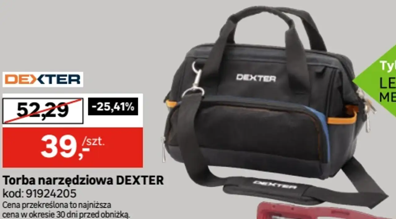 Torba narzędziowa DEXTER
