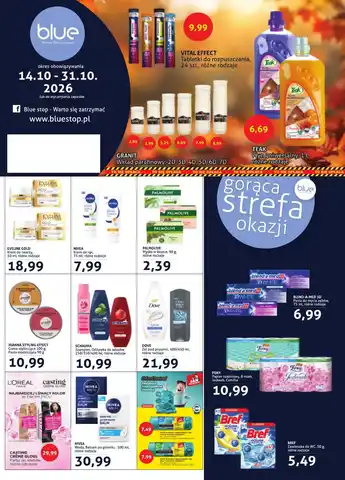 newspaper - Drogerie - Blue stop