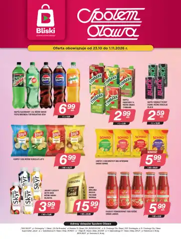 newspaper - Spożywcze - Społem Oława