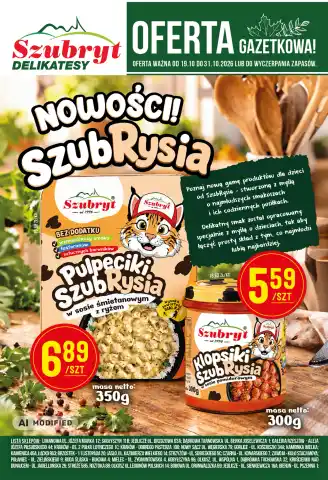 newspaper - Spożywcze - Delikatesy Szubryt