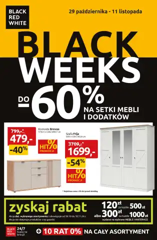 newspaper - Dom i ogród - Black Red White