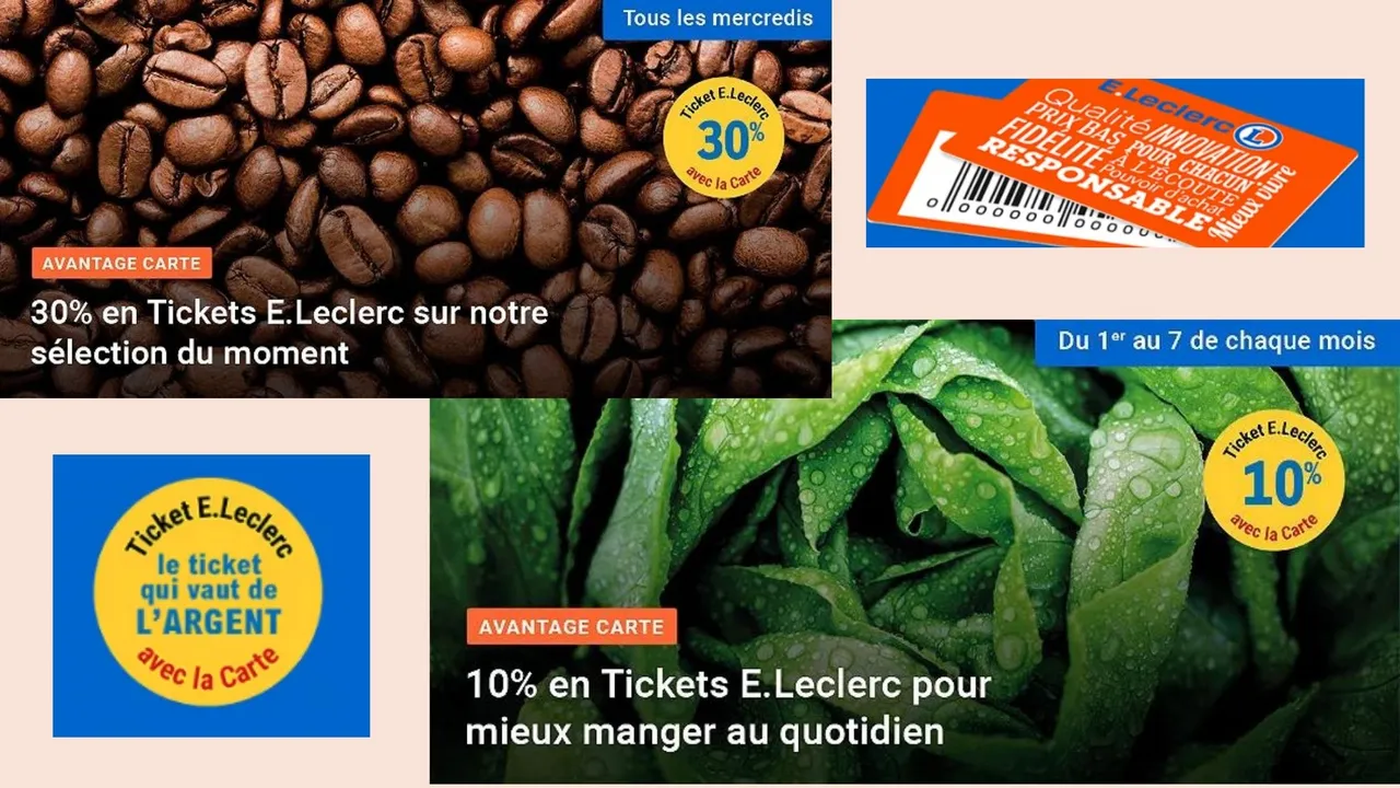 post image - Tickets E.Leclerc: cumuler des euros sur la carte de fidélité