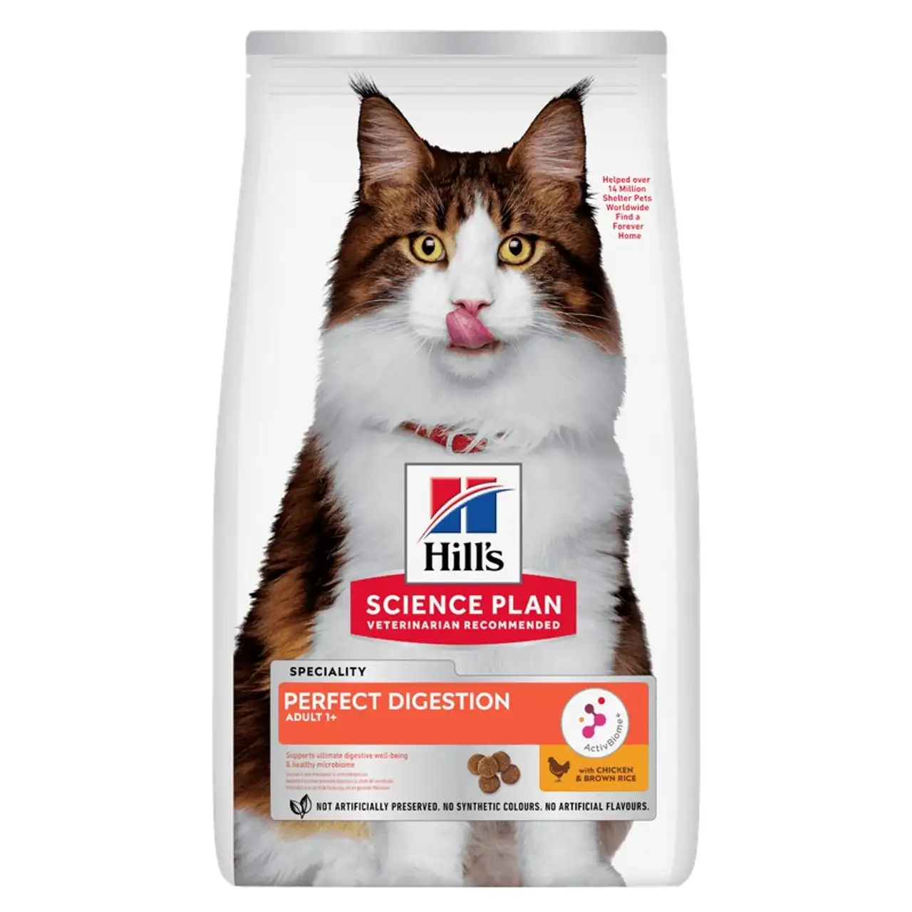 Hill's Croquettes Science Plan pour chat, adulte, Perfect Proteinhydrolysation, au poulet et au riz brun 7 kg