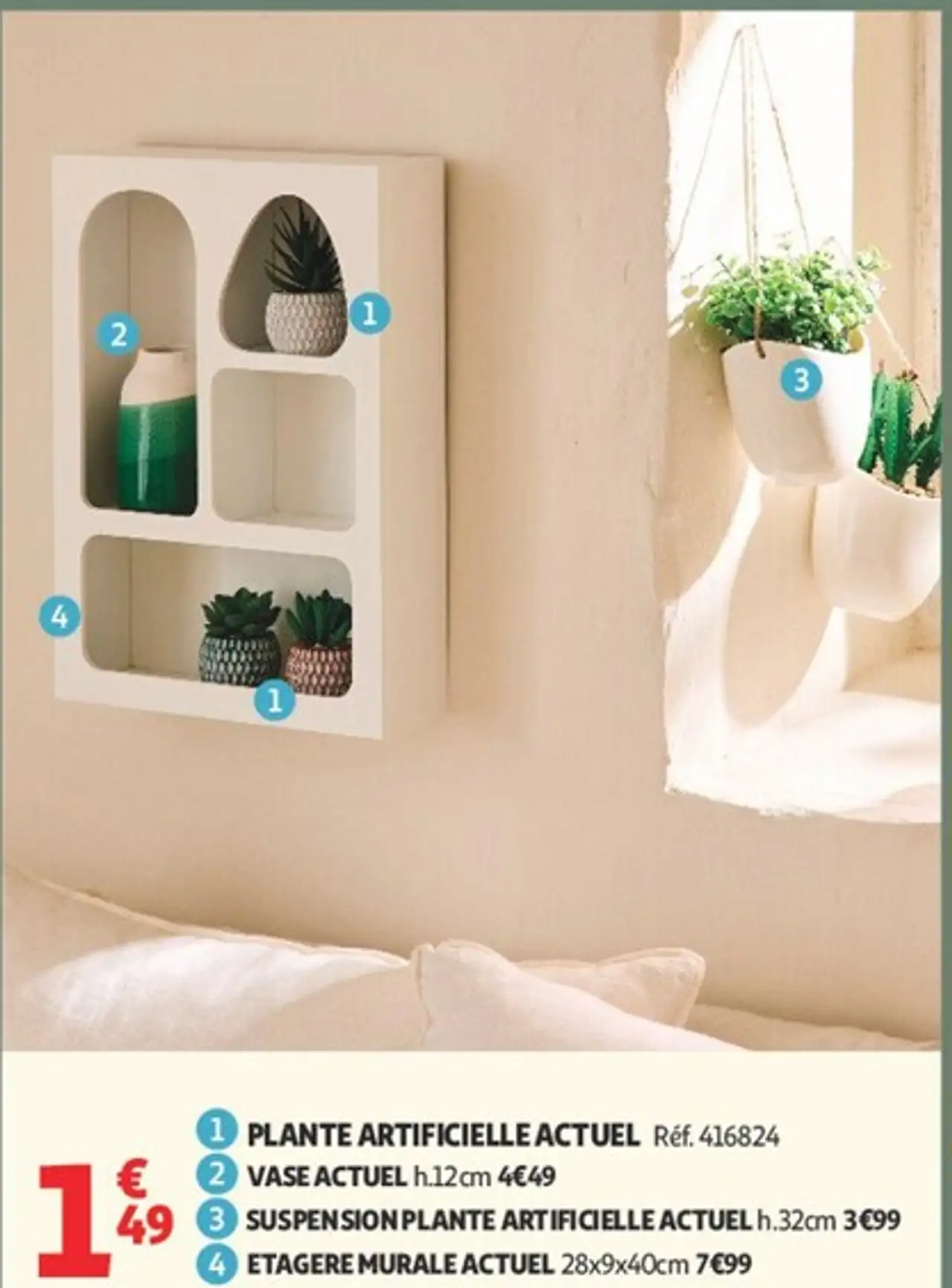 Plante artificielle Actuel