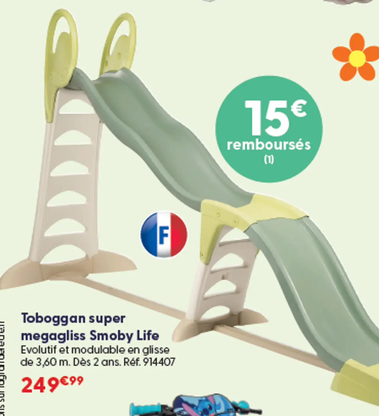 Toboggan super megagliss Smoby Life