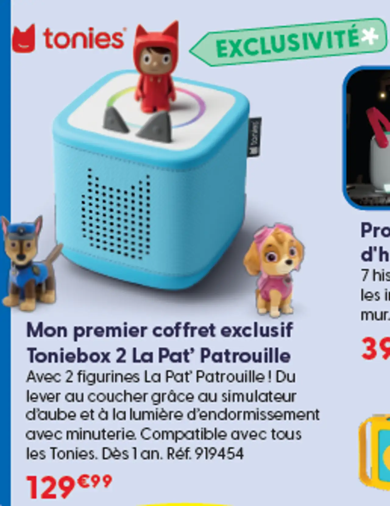 Mon premier coffret exclusif Toniebox 2 La Pat' Patrouille