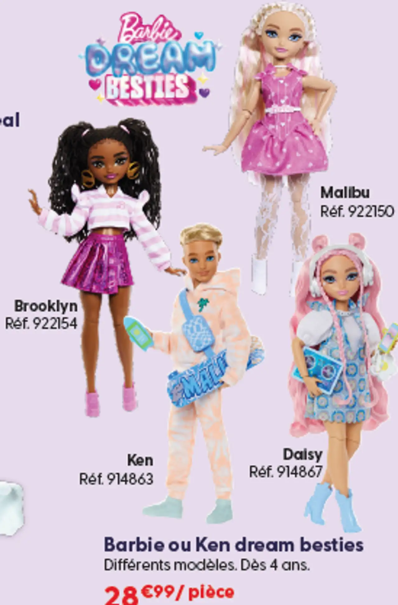 Barbie ou Ken dream besties