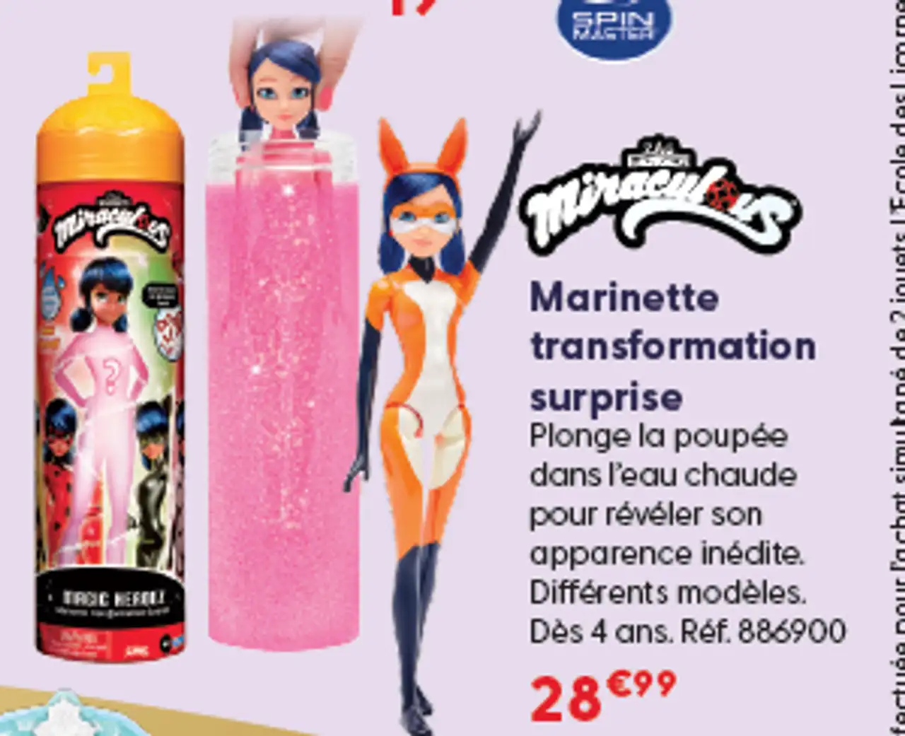 Marinette transformation surprise