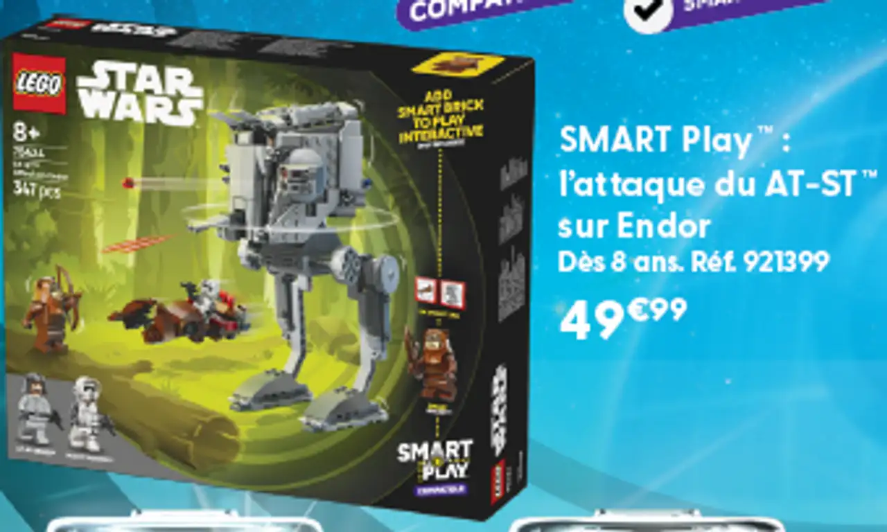 SMART Play™ : l'attaque du AT-ST™ sur Endor