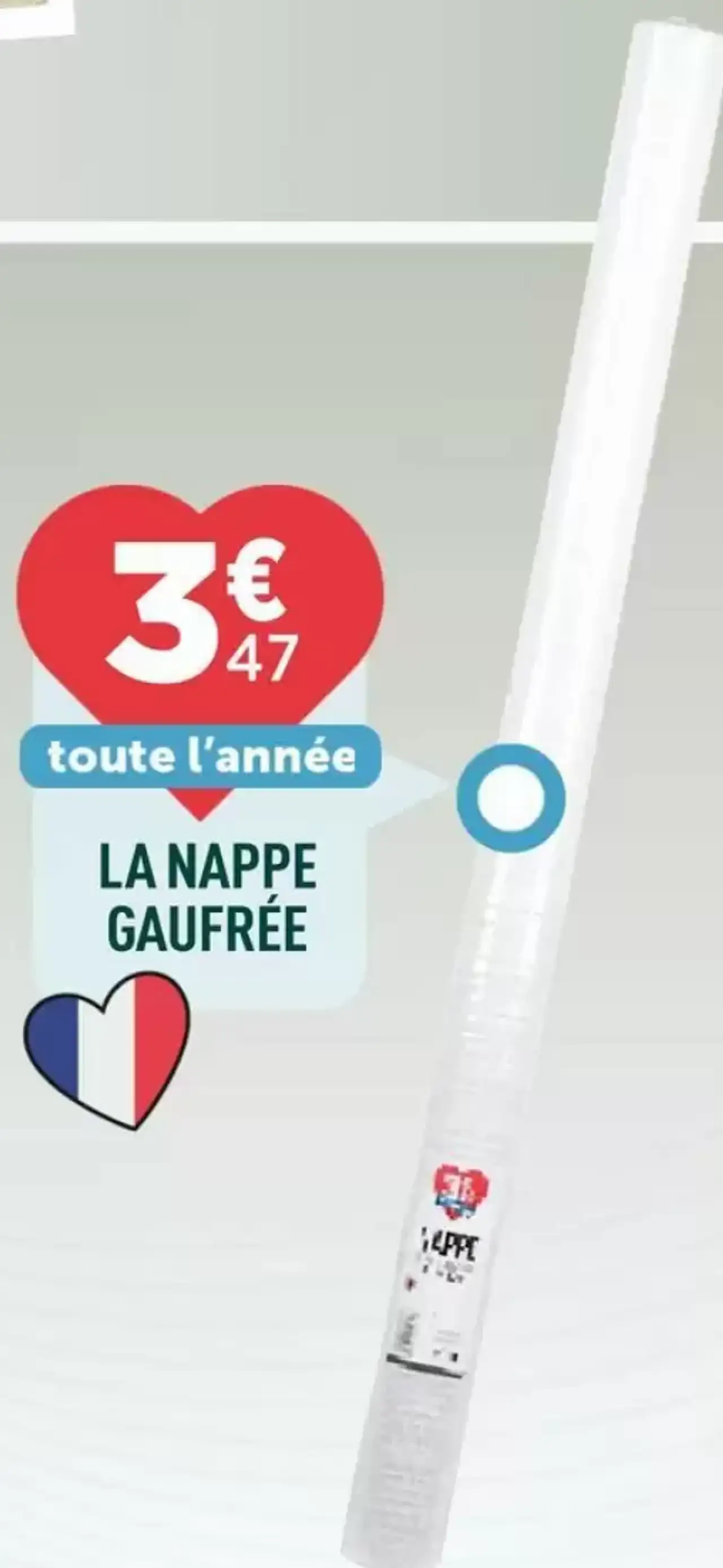 LA NAPPE GAUFRÉE