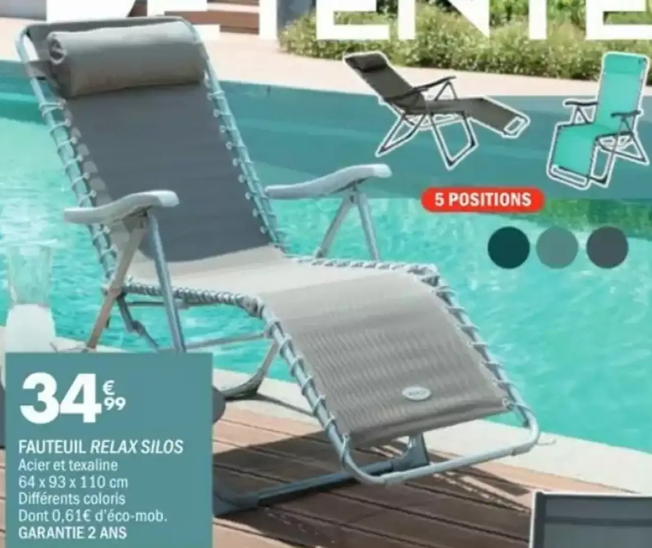 FAUTEUIL RELAX SILOS