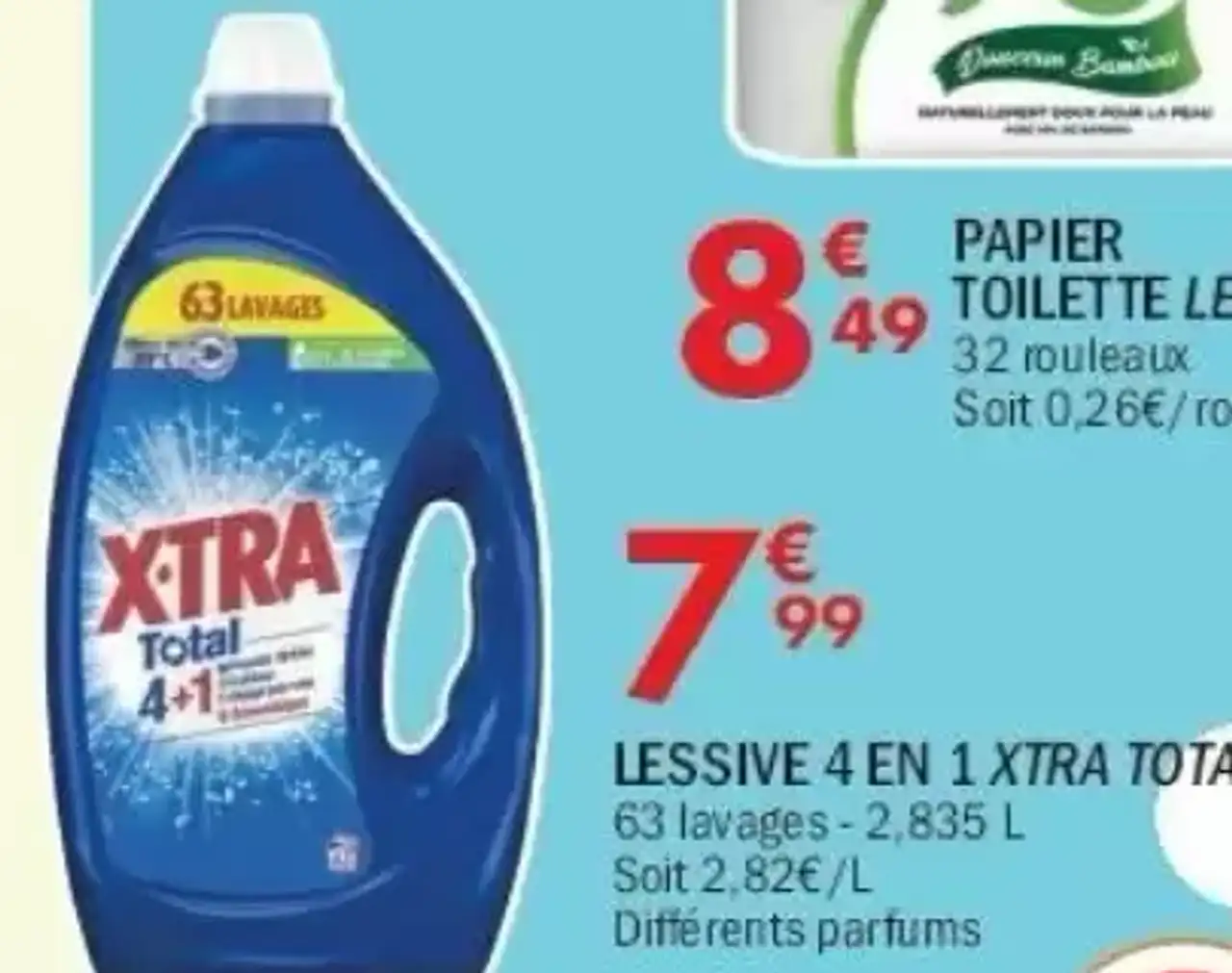LESSIVE 4 EN 1 XTRA TOTAL