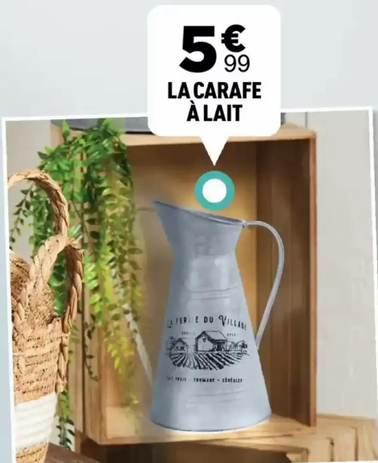 LA CARAFE À LAIT LA FERME DU VILLAGE