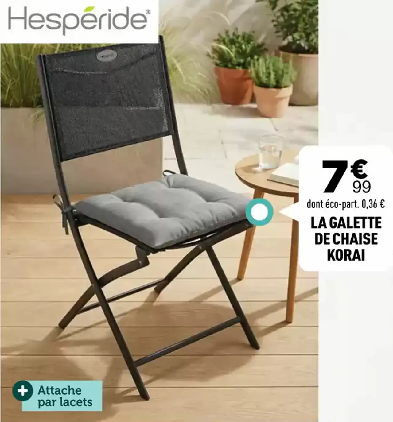 LA GALETTE DE CHAISE KORAI