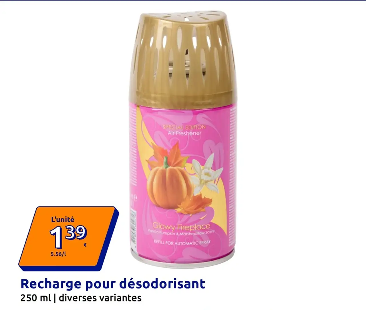 Recharge pour désodorisant
