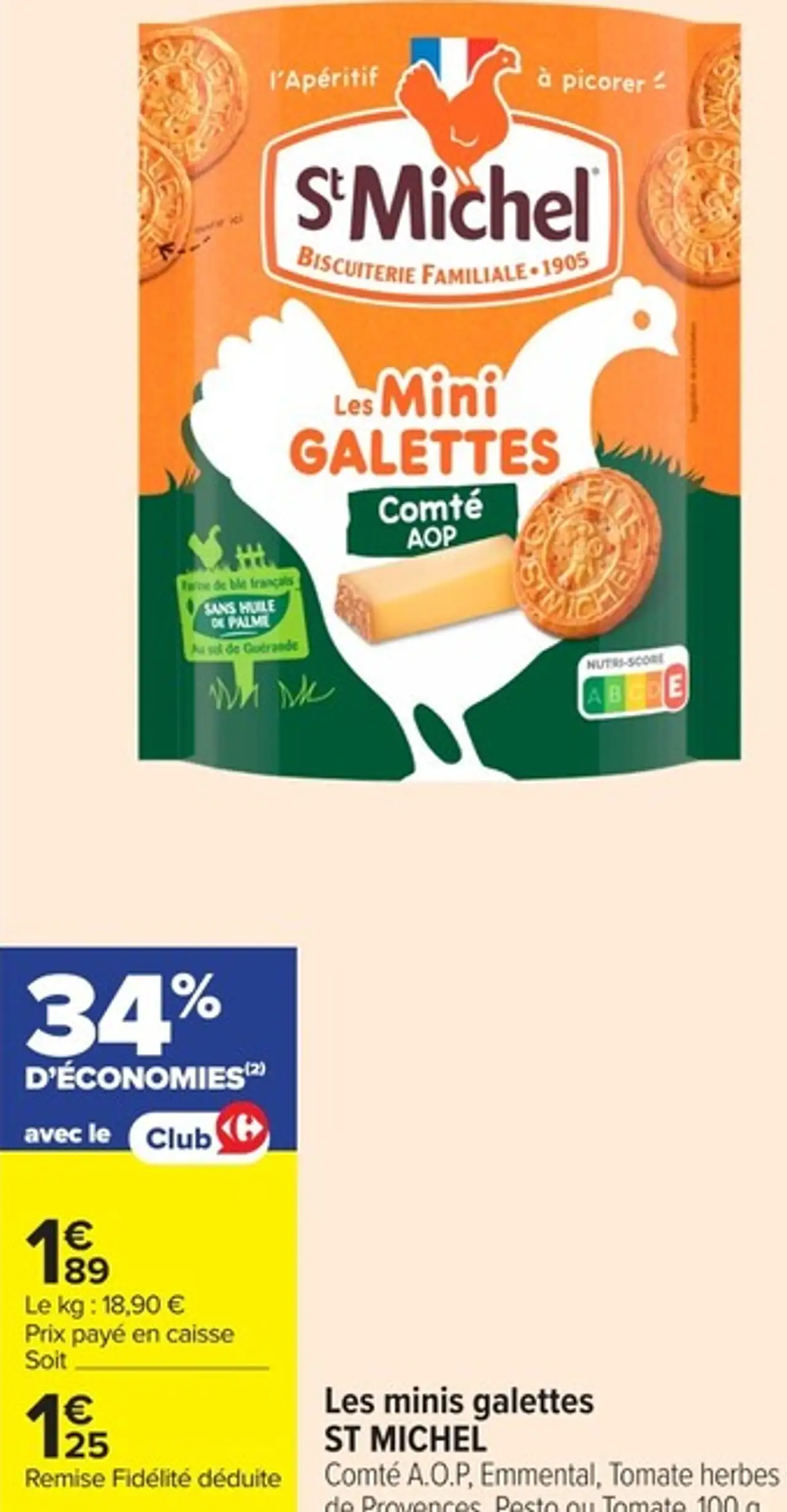 Les minis galettes ST MICHEL