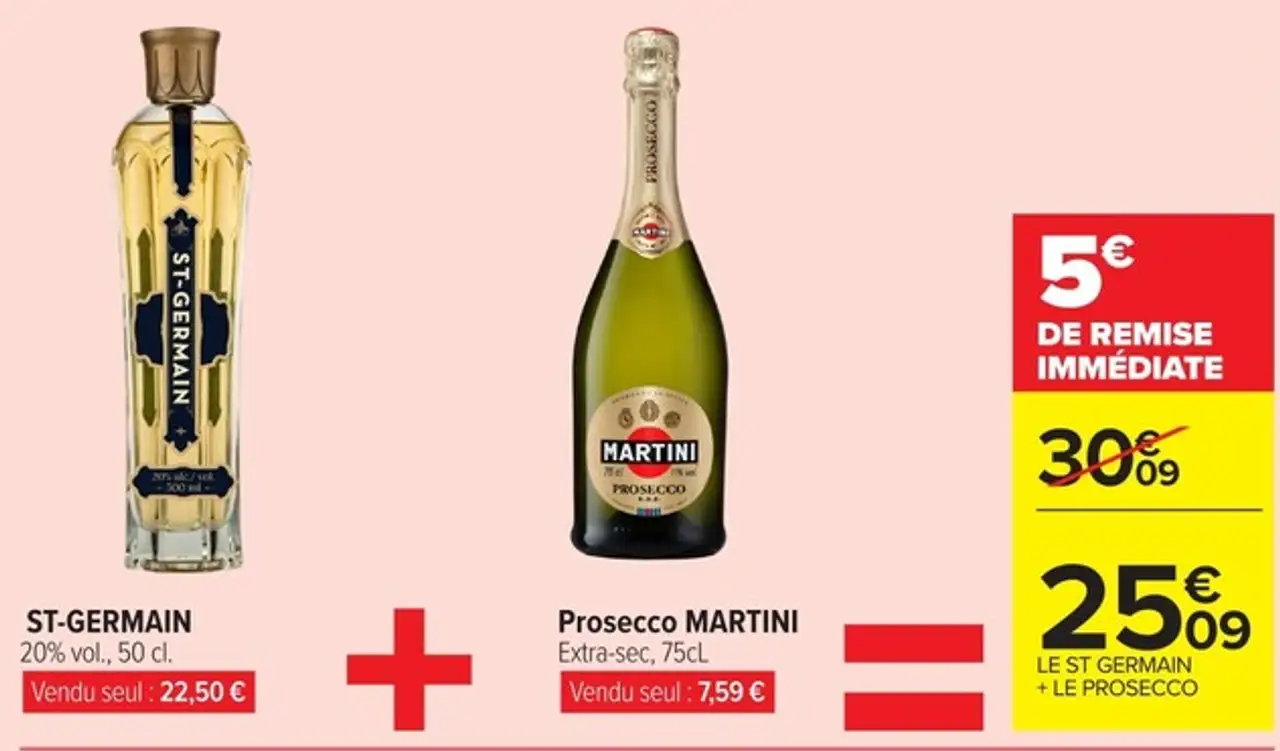 ST-GERMAIN + Prosecco MARTINI