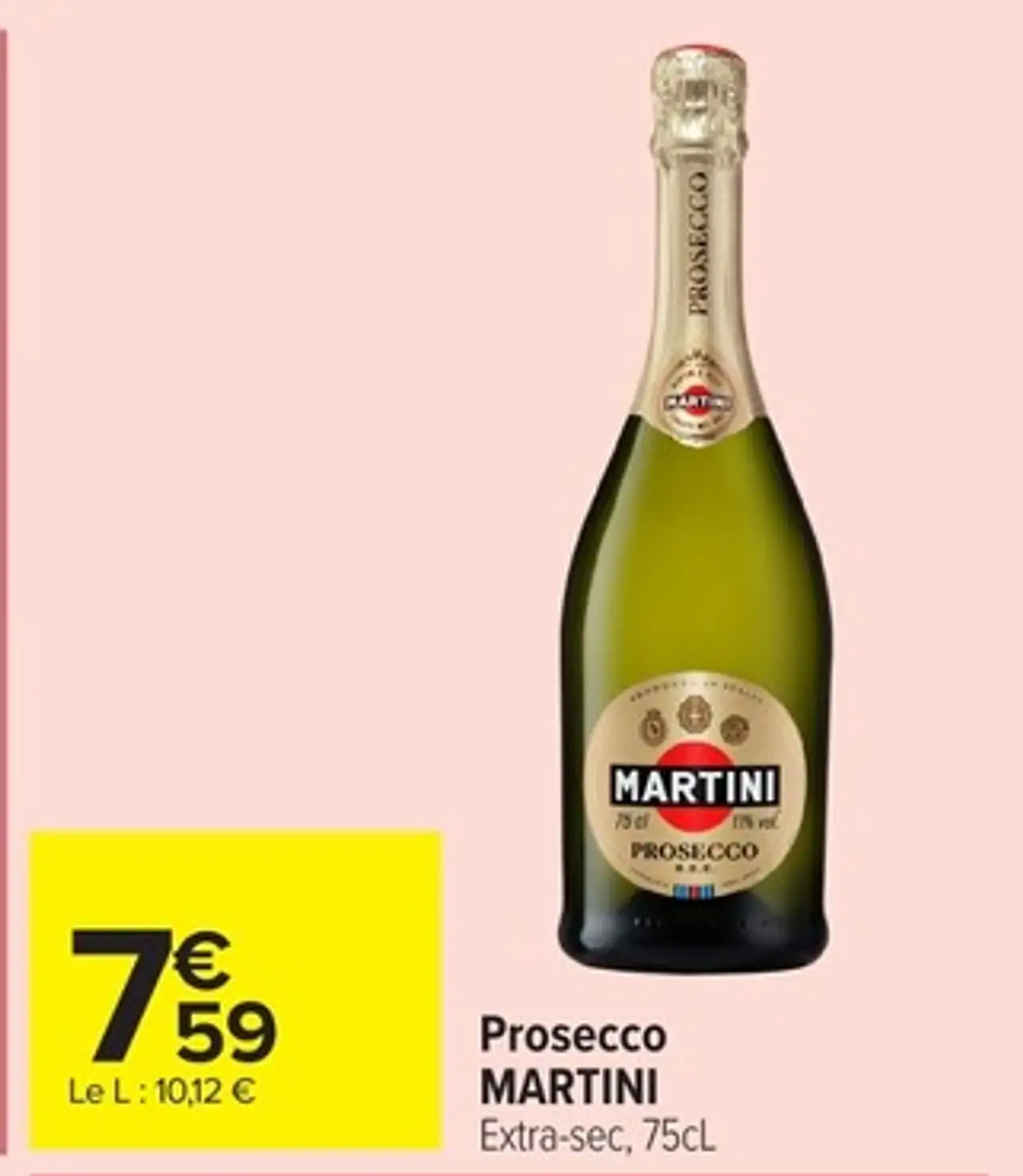 Prosecco MARTINI Extra-sec