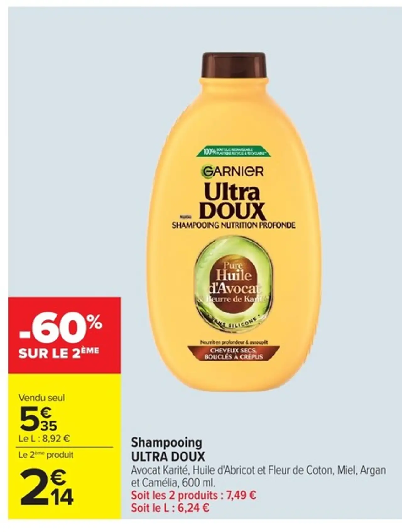 Shampooing ULTRA DOUX