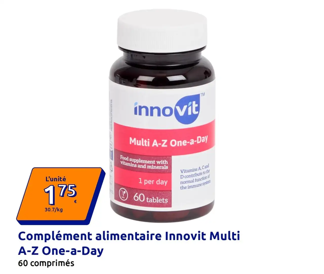 Complément alimentaire Innovit Multi A-Z One-a-Day