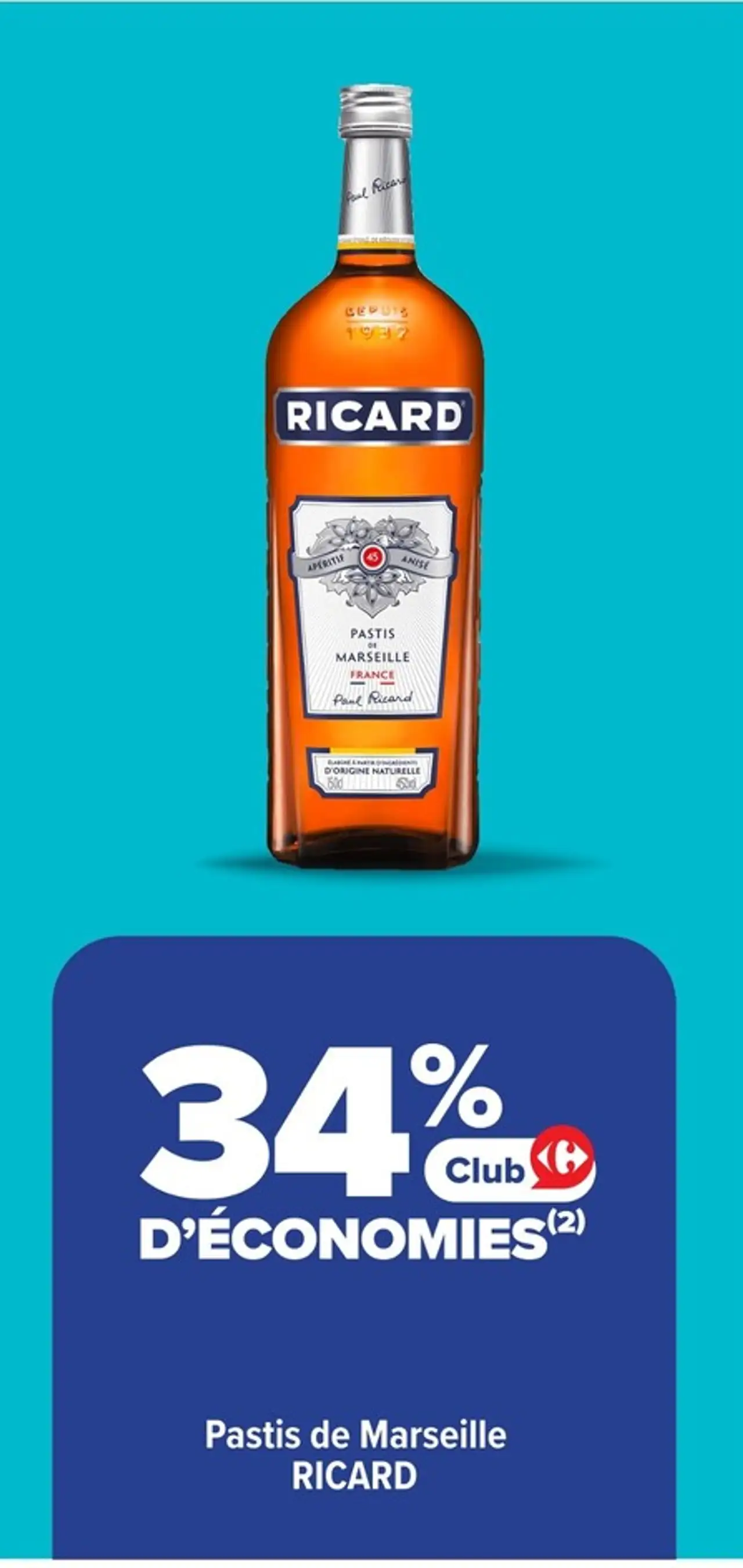 Pastis de Marseille RICARD