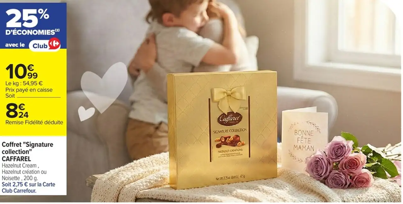 Coffret "Signature collection" CAFFAREL Hazelnut Cream , Hazelnut création ou Noisette , 200 g.