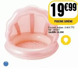 product - PISCINE SIRÈNE - La Foir'Fouille