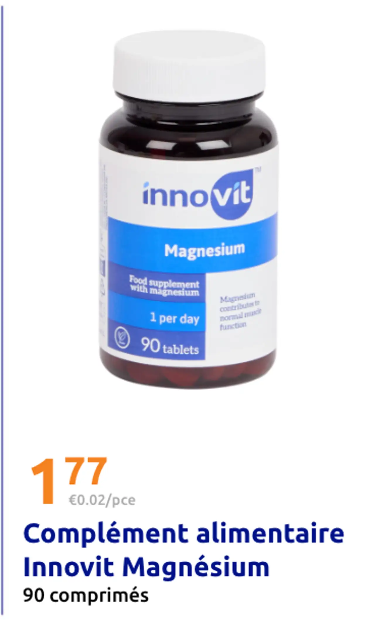 Complément alimentaire Innovit Magnésium