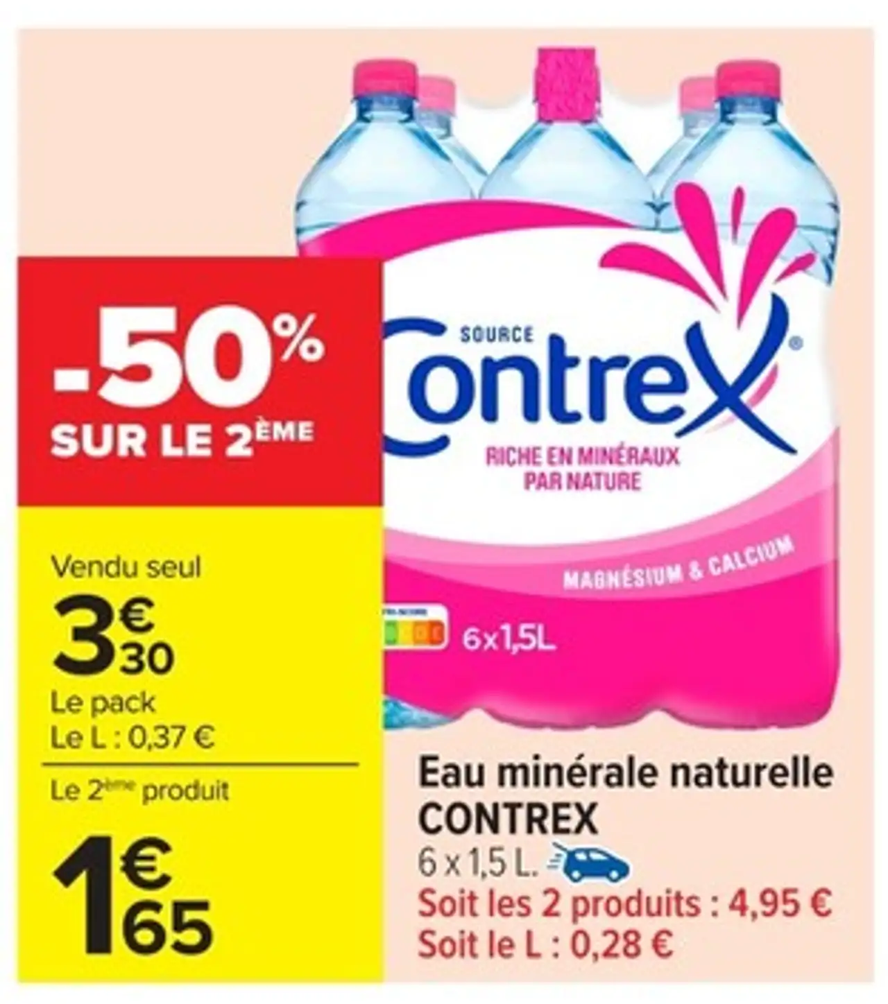 Eau minérale naturelle CONTREX