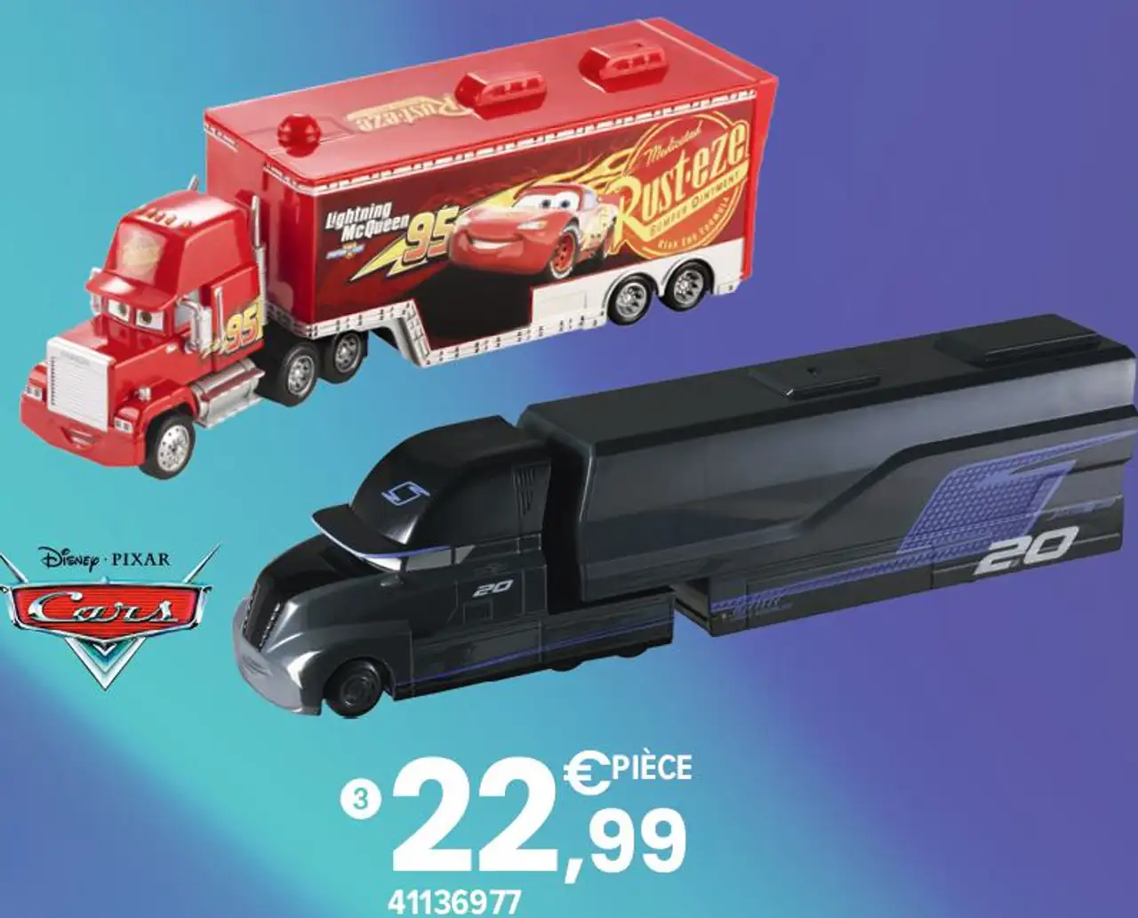 CAMION TRANSPORTEUR AVEC RAMPE