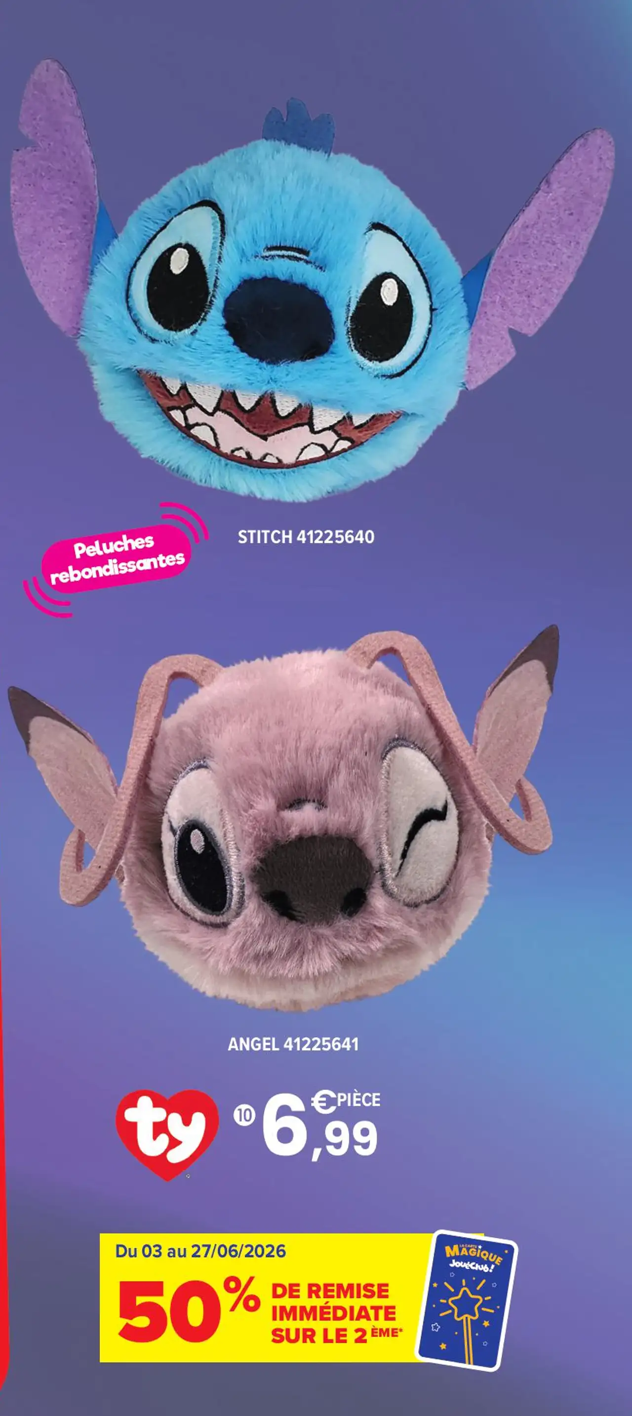 BEANIE BOUNCERS STITCH 41225640 - ANGEL 41225641